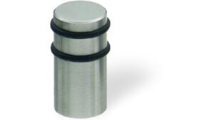 Zylinderknopf Windeck Edelstahl gebürstet - 15 mm lang  vor weißem Hintergrund