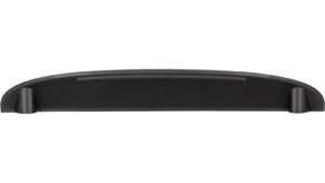 Griffleiste Heiligenhafen Druckguss anthrazit matt - 155 mm lang  vor weißem Hintergrund