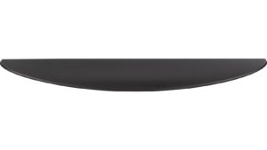 Griffleiste-Heiligenhafen-anthrazit-Zinkdruckguss-laenge-185-932198-front Griffleiste Heiligenhafen Druckguss anthrazit matt - 185 mm lang vor weißem Hintergrund