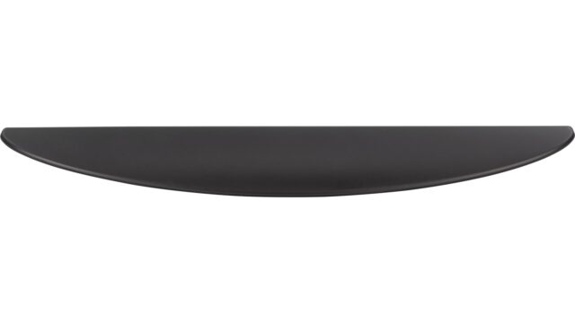 Griffleiste Heiligenhafen Druckguss anthrazit matt - 185 mm lang  vor weißem Hintergrund