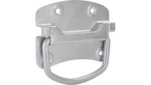 Klöppel Osternienburger Land Stahl verzinkt - 105 mm lang  vor weißem Hintergrund