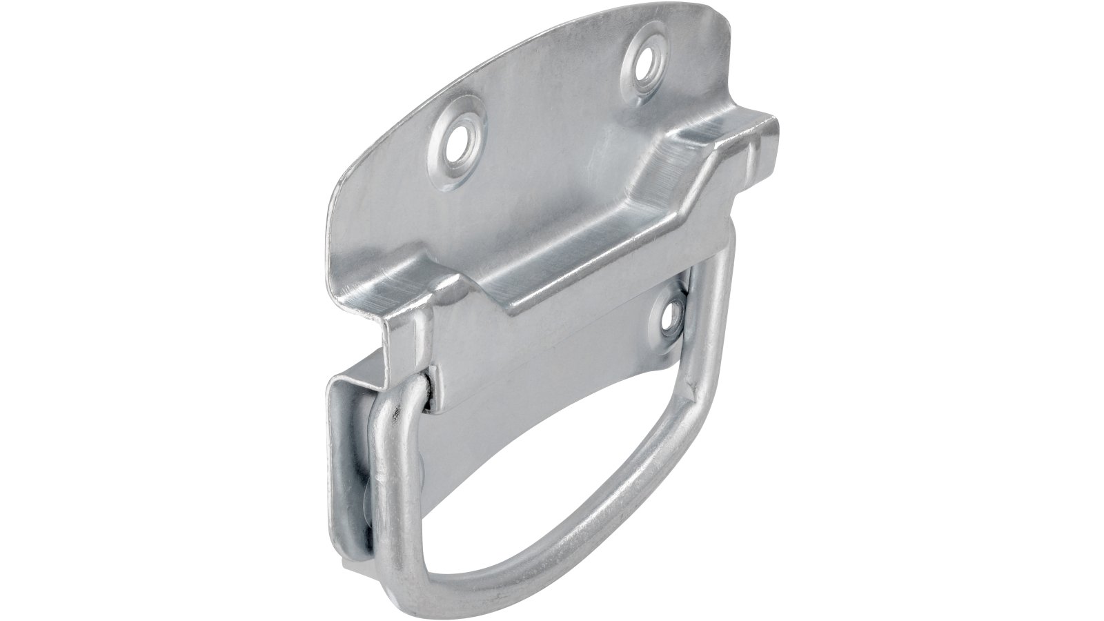 Klöppel Osternienburger Land Stahl verzinkt - 105 mm lang  vor weißem Hintergrund