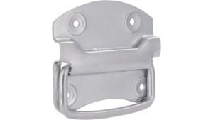 Klöppel Osternienburger Land Stahl verzinkt - 82 mm lang  vor weißem Hintergrund