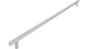 Griff Alsbach-Hähnlein Edelstahl fein geschliffen - 498 mm lang  vor weißem Hintergrund