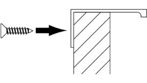 Griff Rödinghausen Aluminium - Druckguss schwarz matt pulverbeschichtet schwarz matt pulverbeschichtet - 180 mm lang  vor weißem Hintergrund