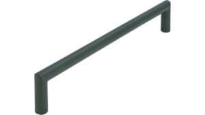 Griff Schlitz Druckguss Steingrün - 168 mm lang  vor weißem Hintergrund