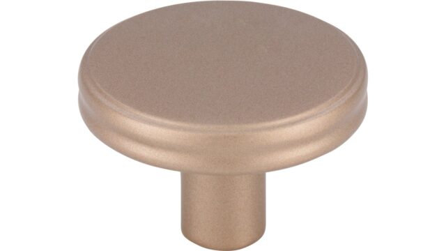 Knopf Kümmersbruck Druckguss Bronze matt - 35 mm lang vor weißem Hintergrund