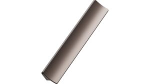 Griffleiste CIEL Aluminium - Mattbronze - 200 mm lang  vor weißem Hintergrund