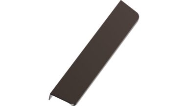 Griffleiste COMET Aluminium - Mattbronze - 200 mm lang  vor weißem Hintergrund