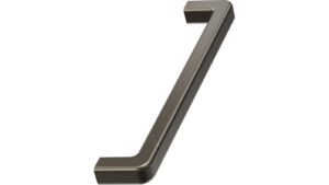 Griff MANGO Zink - Mattbronze - 172 mm lang  vor weißem Hintergrund