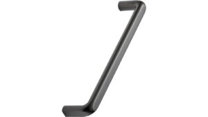Griff UNIFY Zink - Gun-metal - 330 mm lang  vor weißem Hintergrund