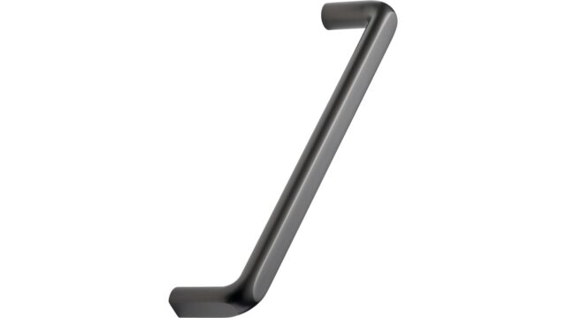 Griff UNIFY Zink - Gun-metal - 330 mm lang vor weißem Hintergrund