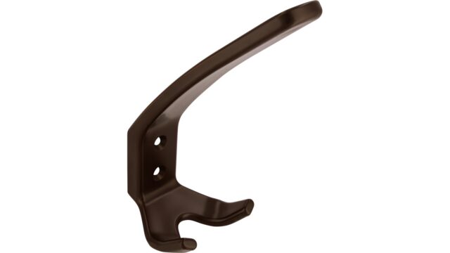 Haken Kiel Kunststoff braun - 150 mm lang  vor weißem Hintergrund
