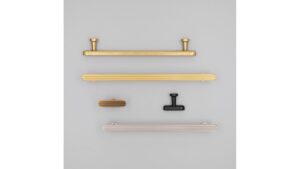 Stangengriff-Georgsmarienhuette-schwarz-Zinkdruckguss-laenge-198-894148-familie Stangengriff Georgsmarienhütte Druckguss schwarz matt pulverbeschichtet - 198 mm lang vor weißem Hintergrund