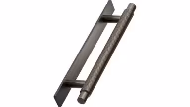 Stangengriff MANOR-Back Zink - Mattbronze - 254 mm lang  vor weißem Hintergrund
