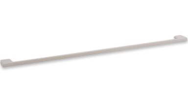 Griff Eslohe Metall - Beige matt Pulverbeschichtung - 518 mm lang vor weißem Hintergrund