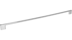 Griff Eslohe Metall - Chrom glänzend galvanisiert - 518 mm lang  vor weißem Hintergrund
