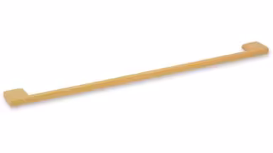 Griff Eslohe Metall - Gold matt Pulverbeschichtung - 359 mm lang vor weißem Hintergrund