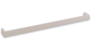 Griff Könnern Metall - Beige matt Pulverbeschichtung - 328 mm lang  vor weißem Hintergrund