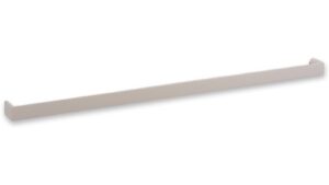 Griff Könnern Metall - Beige matt Pulverbeschichtung - 488 mm lang  vor weißem Hintergrund