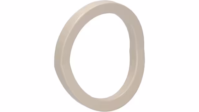 Griff Schönwalde-Glien Metall - Beige matt Pulverbeschichtung - 106 mm lang vor weißem Hintergrund