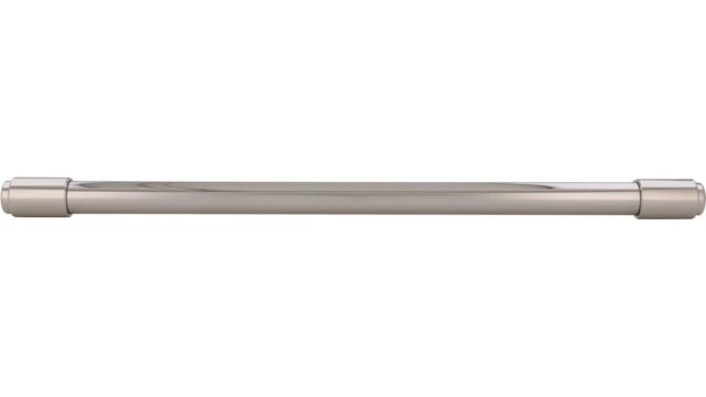 Griff Südharz Druckguss nickel glänzend - 339 mm lang  vor weißem Hintergrund
