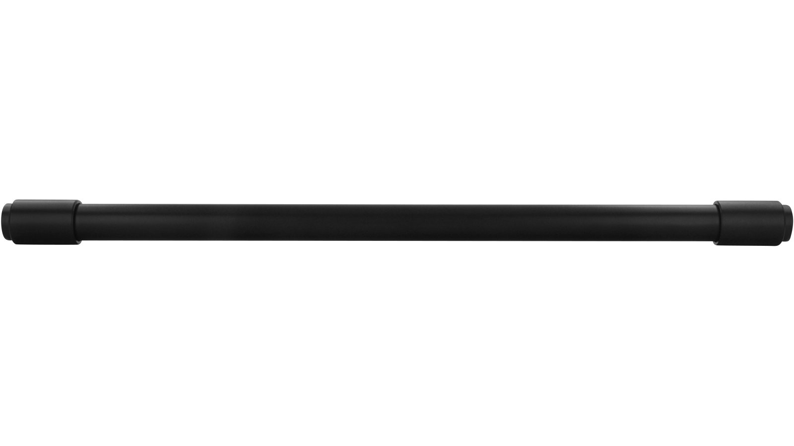 Griff Südharz Druckguss schwarz matt pulverbeschichtet - 339 mm lang  vor weißem Hintergrund