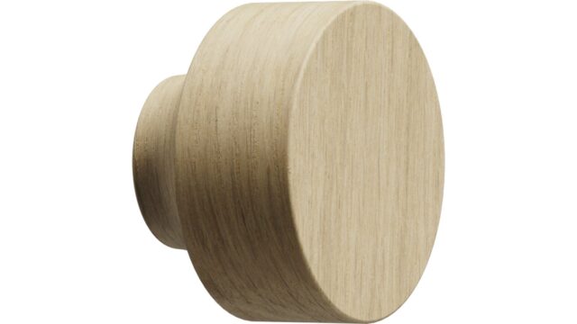 Knopf ROW Eiche FSC 100% - Nordische Eiche - 40 mm lang vor weißem Hintergrund