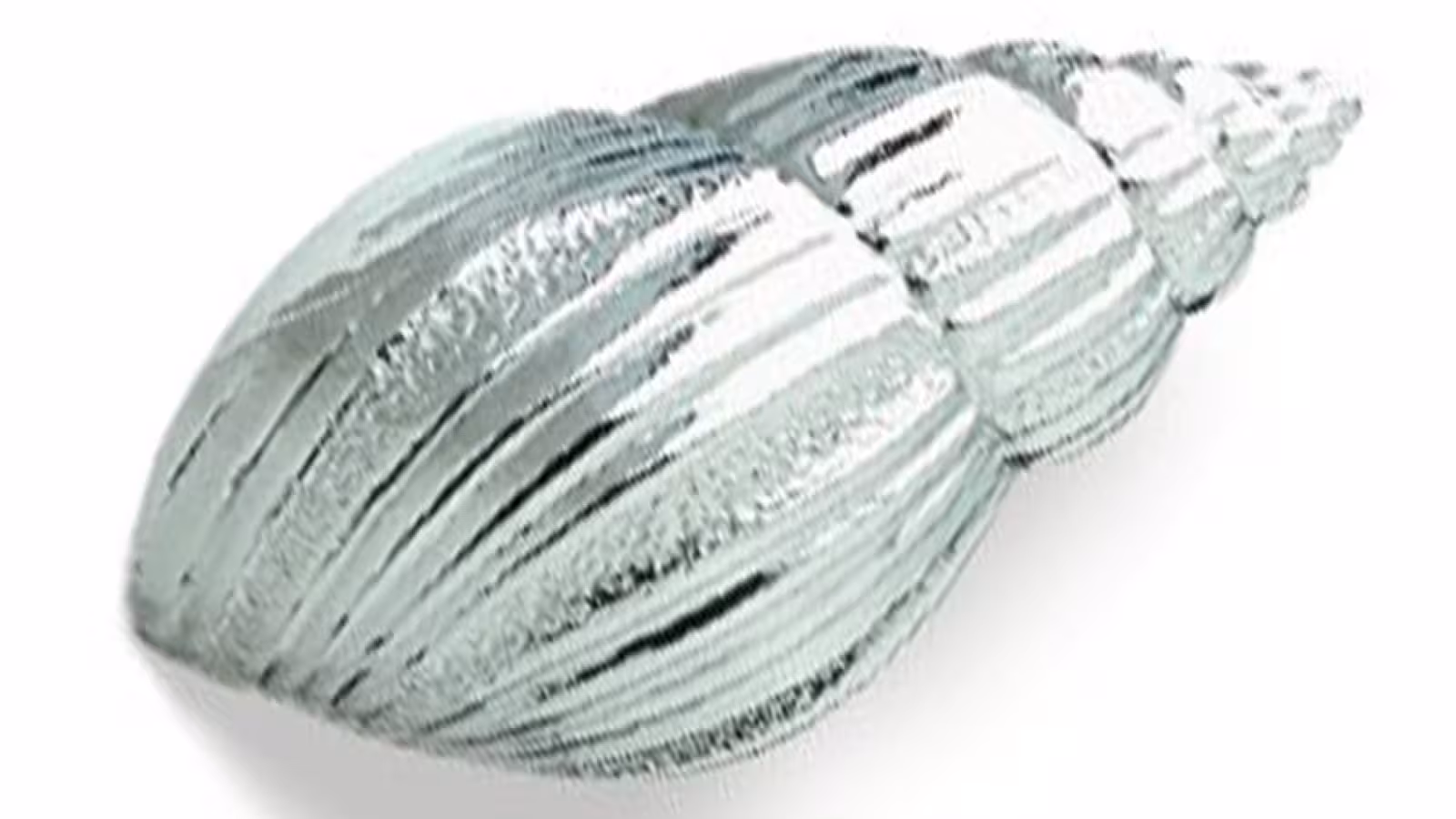 Griff Delbrück Zinkdruckguß - chrom glänzend - 61 mm lang vor weißem Hintergrund