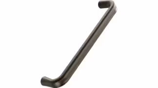 Griff TERRA Zink - Mattbronze - 173 mm lang  vor weißem Hintergrund